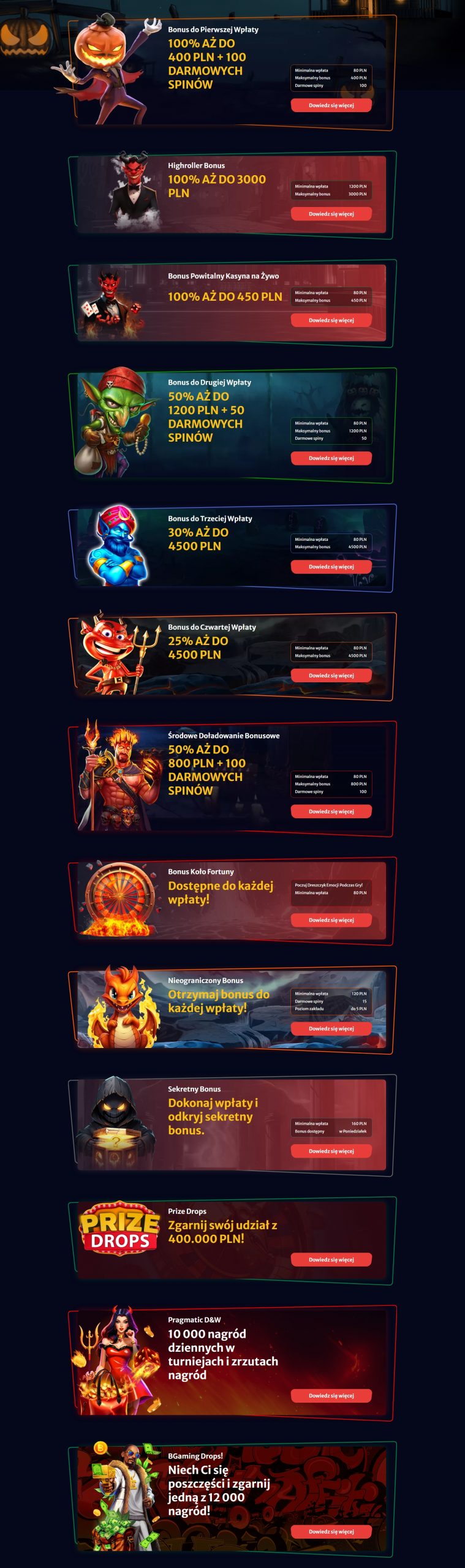 Hellspin Casino Bonus